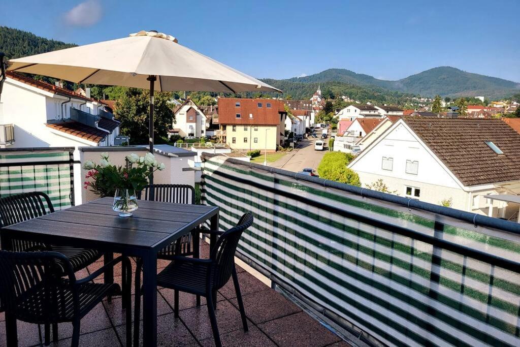 Ferienwohnung Merkurblick Gernsbach Bagian luar foto